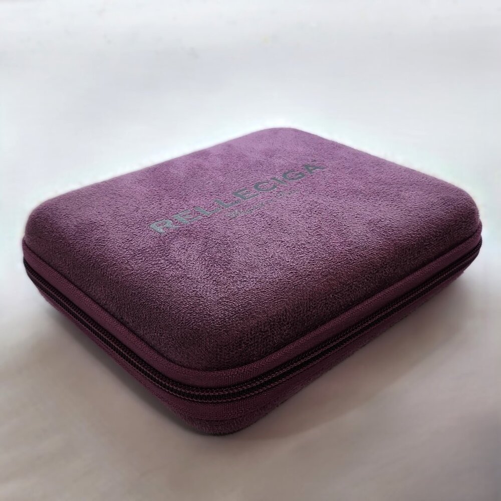 Free with purchase* Purple Zipper closure Soft Box for Travel